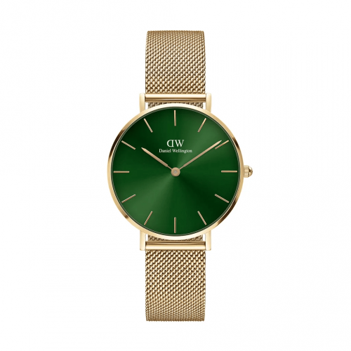 OROLOGIO PETITE EMERALD QUADRANTE VERDE DANIEL WELLINGTON DW00100480